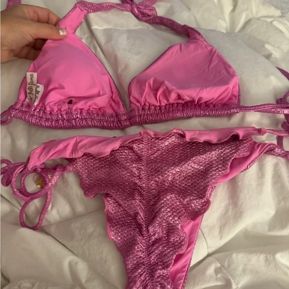 Luli Fama Vibrant Pink Bikini - Picture 7 of 14